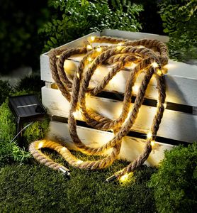 Weltbild Solar-Lichterkette Seil 60 LEDs ca.400 cm lang Weltbild Solar-Lichterkette Seil 60 LEDs ca.400 cm lang