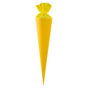 Bastelschultüte 70cm gelb