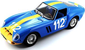 Bburago - Modellauto -  Ferrari 250 GTO #112 (hellblau, Maßstab 1:24)