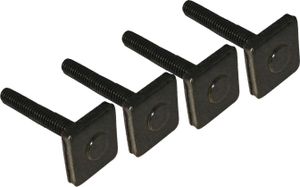 4 matice T-drážky M8x40mm Adaptér T-drážky střešního nosiče Matice T-drážky 20x20mm