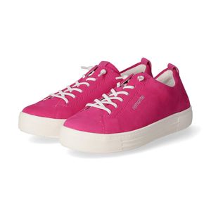 Remonte Damen Low Sneaker Pink Rauleder