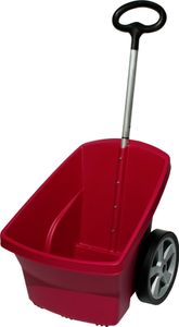 ScarMaxx Schubkarre 2 Räder Gartentrolley Gartenwagen Transportwagen 67L Lila