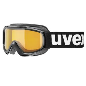 Uvex Skibrille Slider black/ladergoldlite