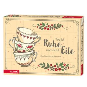 Roth Tee-Adventskalender mit 24 Bio-Teebeuteln