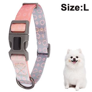 Verstellbares Hundehalsband,Weich & Komfort Hunde Halsband für Kleine, Mittlere und Große Hunde,L
