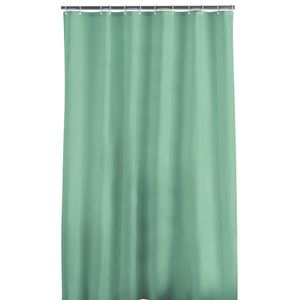 Duschvorhang Lindgrün Uni 180x200 cm Polyester wasserdicht waschbar Badewannenvorhang Vorhang Grün modern hochwertige Qualität