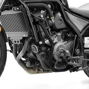 ZIEGER Sturzbügel kompatibel mit Honda CMX 1100 Rebel schwarz glänzend