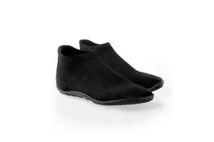 Leguano Sneaker schwarz - Uni Barfußschuhe / Minimalschuhe, Größe S (38/39)