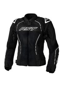 RST Damen S1 Mesh CE Textil-Jacke - Schwarz/Weiß Größe L