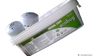 10-er - Set EcoBug® Extra strong urinal cap - wassersparendes Urinal-System
