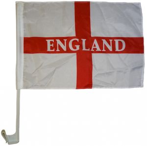 Autoflagge England 30 x 40 cm - Autofahne Fahne Flagge Fenster Fensterflagge Fensterfahne Fanflagge Fanfahne Scheibenfahne Scheibenflagge WM EM