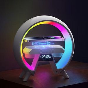 DOPWii  Wecker Lautsprecher mit Intelligentes Umgebungslicht, Mehrere Lichteffekte Geeignet als Weihnachts- und Geburtstagsgeschenk