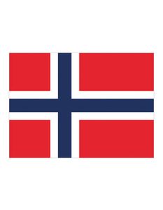 Fahne Norwegen / 90 x 150 cm - Farbe: Norway - Größe: 90 x 150 cm