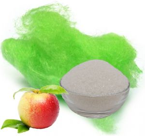 Zucker für Zuckerwatte 100g mit Geschmack Apfel Grün farbiger Aromazucker für die Zuckerwattemaschine