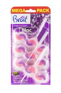Brait závesný košík do wc Lilac 3x45g