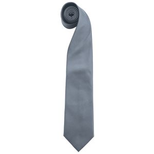 Premier Herren Clip-On-Krawatte, verschiedene Farben (2 Stück/Packung) RW6938 (Einheitsgröße) (Grau)