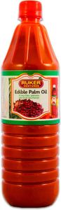 RUKER Palmöl 1 Liter | Palm Öl | Palm Oil