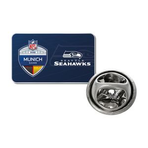 NFL Munich Game Pin Badge Anstecknadel Seattle Seahawks