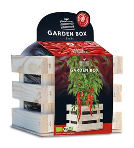 Garden Box Gewürze Chili Pfeffer |Anzuchtsets von Baza