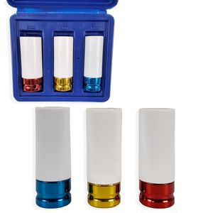 3-tlg Stecknuss-Set, 17, 19 & 21 mm, für Drehmomentschlüssel, inkl. Box von PETEX