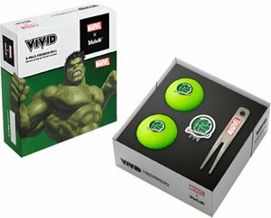 Volvik Marvel Hulk 2 Piłka golfowa