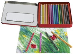 FABER-CASTELL 110916 - Rot - Metall - 16 Stück(e)