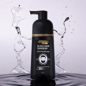 Softto Plus Black Hair Shampoo Schwarzes Haar Shampoo für Weiß und Grau Abdeckung 350ml