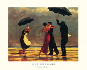 Kunstdruck Jack Vettriano - The Singing Butler 80x60cm