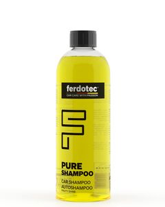 FERDOTEC Pure Auto Shampoo (750 ml) – Hochkonzentriertes Autoshampoo für Auto Schonend zu Wachsen, reichhaltiger Schaum, pH-neutral, schonend zu Wax