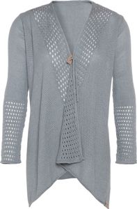 Knit Factory April Strickjacke - Grau - 40/42 Knit Factory April Strickjacke - Grau - 40/42