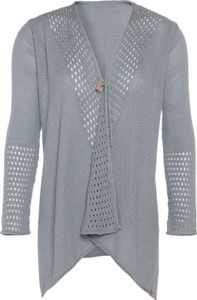 Knit Factory April Strickjacke - Grau - 40/42