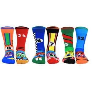 United Oddsocks Herren Socken, 6 Socken Pack - Strumpf, Mottomotive Petrol Heads 39-46