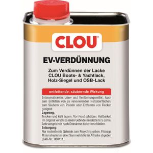 Clou EV Verdünnung Lackverdünner Pinselreiniger Verdünnungsmittel 750 ml