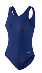 BECO Badeanzug Schwimmanzug Einteiler Größe 40 marineblau