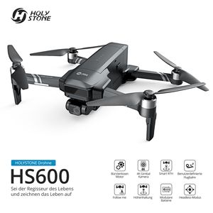 2021 NEU Holy Stone HS600 GPS-Drohne mit 4K-Kamera 2-Achsen-Gimbal, EIS und 3KM FPV-Drohnen für Erwachsene Brushless Motor Auto Return