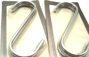 Fleischerhaken Räucherhaken Küchenhaken 140mm lang eine Seite angespitzt