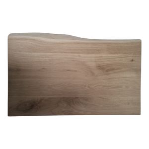 Holz Waschtischplatte 80 cm für Aufsatzbecken Waschtischkonsole massiv Holz Waschtisch Eiche NATUR Neu