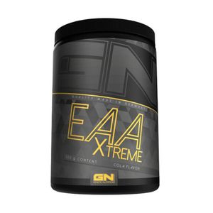 GN Laboratories EAA Xtreme | Aminosäuren Komplex | 500g je Behälter | Ice Tea Mango | Proteine Leucin Valin Lysin | Body Building supplement