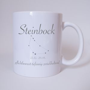 Sternzeichen Steinbock - Tasse