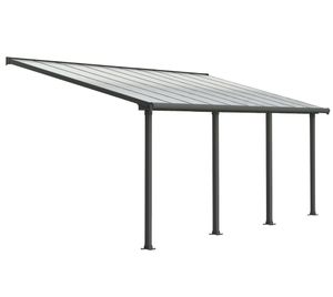 Terrassenüberdachung Palram – Canopia Olympia 3x6.1 619 x 295 cm grau