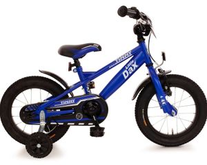 Fahrrad 14 Zoll Kinderfahrrad Kinderrad Jungen Mädchen Fahrräder Rad Matt Blau