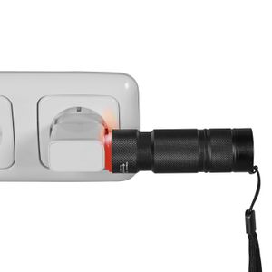 Taschenlampe Wiederaufladbar USB 5 Leuchtmodi Licht-Reichweite 150m schwarz