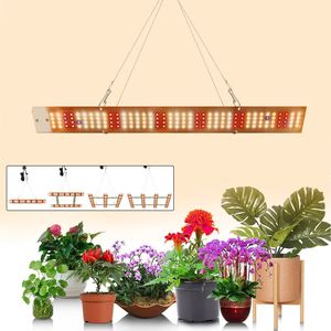 40W 156LEDs Vollspektrum LED Pflanzenlampe, 3500lm Ultrahelle Panel Wachstumslampe für Zimmerpflanzen, Lichtleiste Pflanzenlicht für Pflanzen Sämlinge