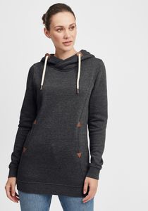 OXMO OXVicky Sweat Hoodie Long Hood Long Damen Kapuzenpullover Hoodie Pullover mit Kapuze