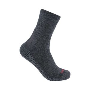 Carhartt Synthetic-Merino Wool Short Crew Sock SS9260-W, Farbe:carbon heather, Größe:M