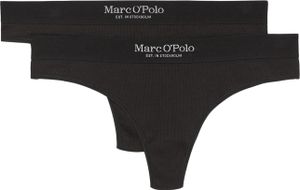 Marc O'Polo unterhose unterwäsche tanga Iconic Rib Schwarz XL (Damen)