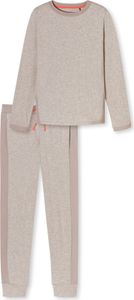 Schiesser Damen Schlafanzug lang natur 42