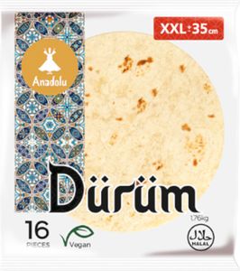 Tortilla Durum 35cm 16Stk. 1,5kg - Anadolu