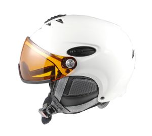 UVEX hlmt 300 Visor  White lasergold Ski Snowboard Visierhelm - 55-58 cm