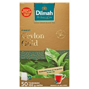 Dilmah Feinster Ceylon Gold Klassischer Schwarzer Tee 100 G (50 X 2 G)